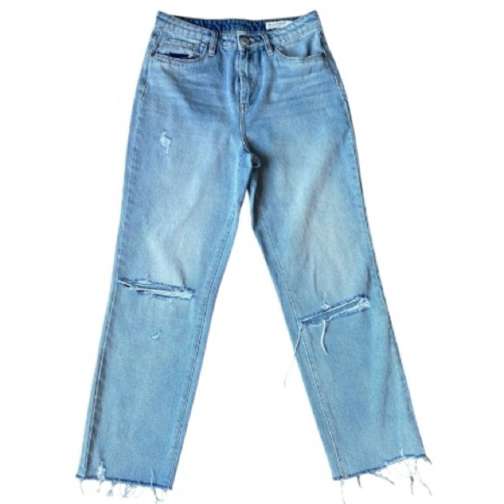 Blank NYC Light Blue Womens High Rise Crop Jeans Size 27